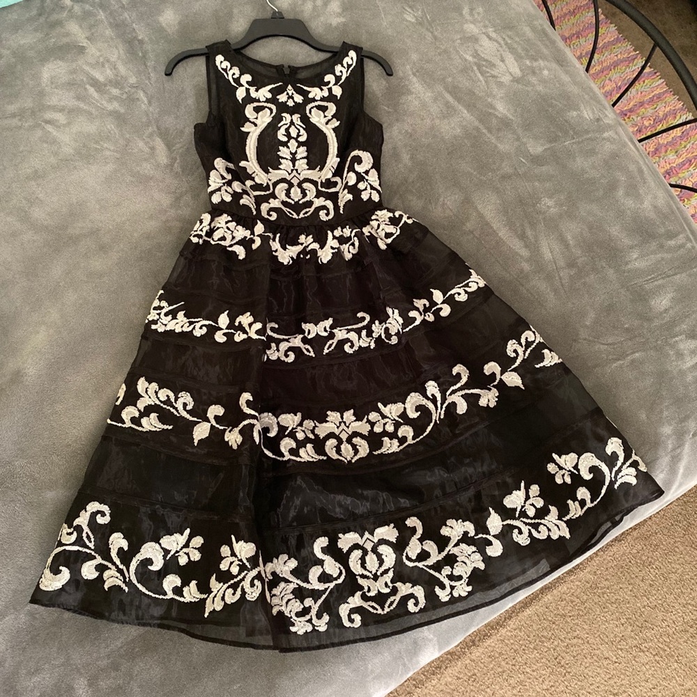 Bebe tulle dress